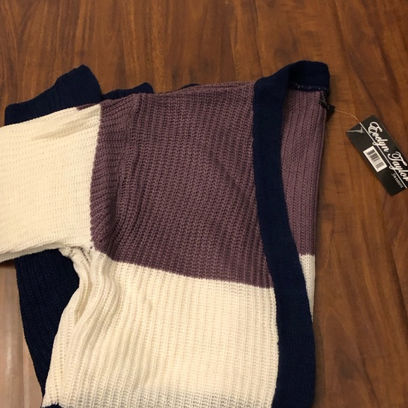 Color Block Cardigan - Picture 3 of 8